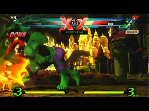 UMVC3 - Lvl 3 Albert vs Serpentaurus