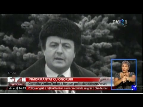 Corneliu Vadim Tudor – un politician controversat