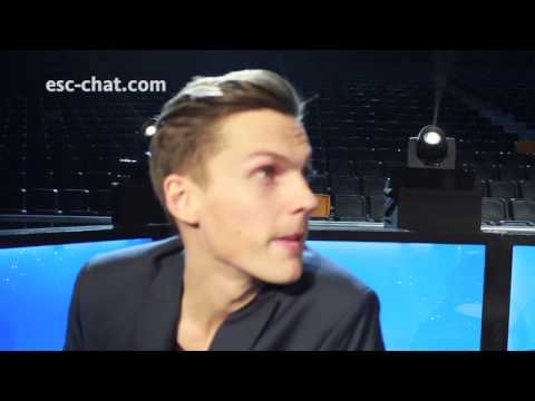 esc-chat in Stockholm - Interview David Lindgren
