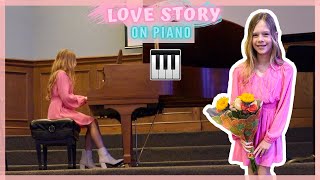 Taylor Swift Love Story on Piano 🎹 | By 10-Year-Old Olivia