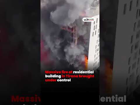 Major Blaze in Tirana Housing Complex Brought Under Control