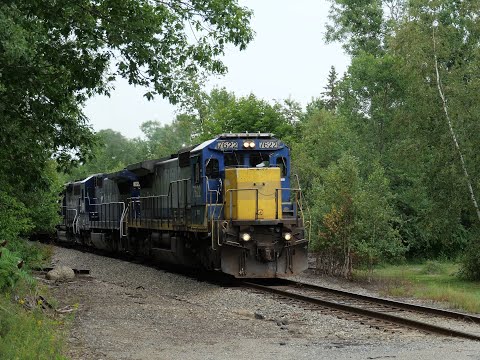 MEC 7622 leads NMWA West through Hermon 7/29/21