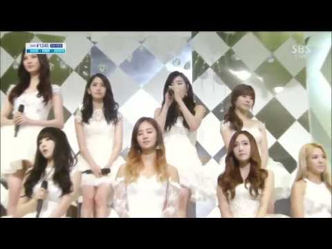 140309 Girls' Generation (SNSD) - Back Hug (백허그) @ SBS Inkigayo Comeback Stage