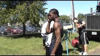 preview picture of video 'Deaunte' Brown, Zeric, Lee and Cole - (Part2) 2010 ESPNRise-Nike Combine - After SPARQ Testing'