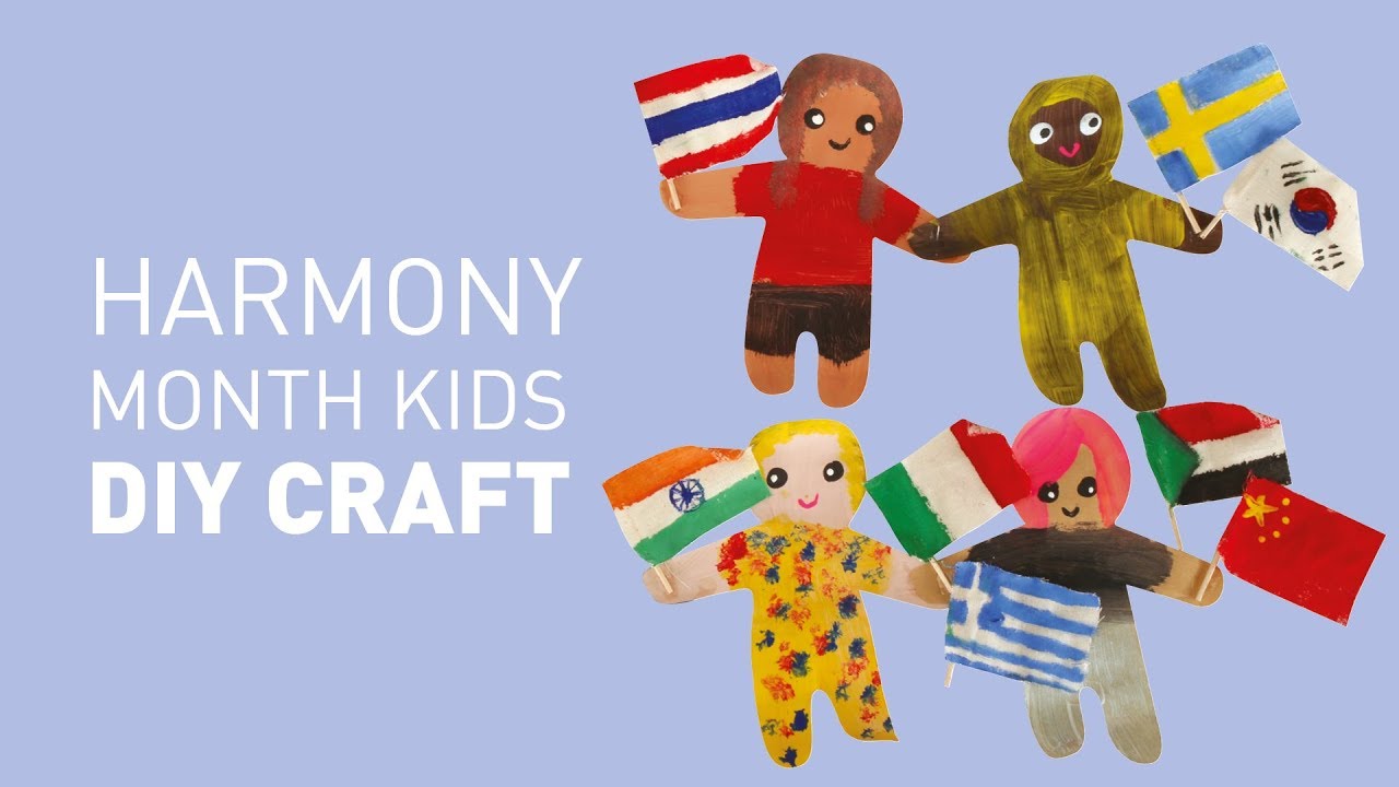 Harmony Month Children of the World Craft | Educational Experience