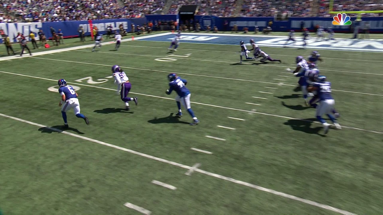 Malachi Fields goes up over the defender for the touchdown