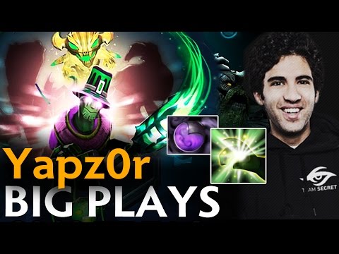 Secret.Yapz0r - New Team Debut - Big Plays on Rubick Dota 2