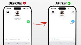 iPhone Sending Green Messages instead Of Blue Solved!