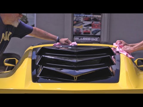 2014-2019 C7 Chevy Corvette Stingray Quarter Louvers
