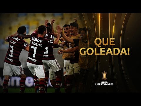 Os cinco gols do Flamengo | Flamengo 5x0 Grêmio | Libertadores 2019