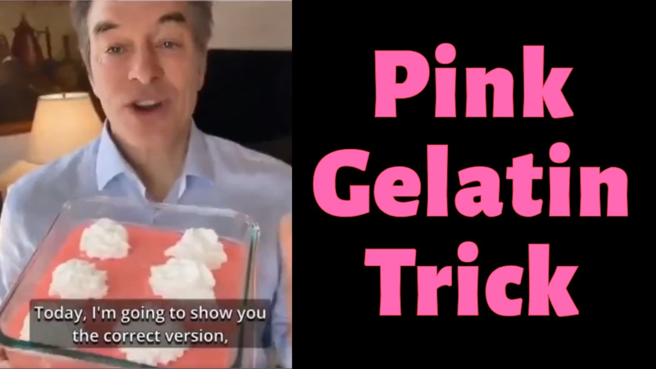 Pink Gelatin Trick Recipe for Weight Loss (Dr. Oz & Kelly Clarkson)? I Checked — Scam Breakdown