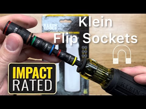 Klein Flip Sockets Nut Driver 32900 & 32907