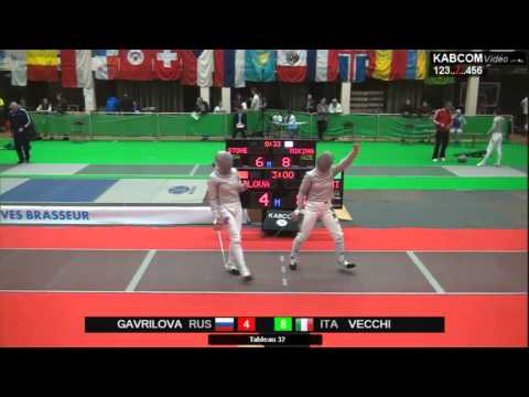 SWS 2015 Ghent - T32 - Vecchi ITA v Gavrilova RUS