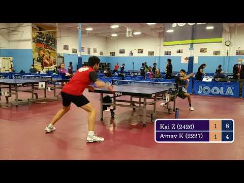Kai Zarehbin (2426) vs Arnav Khinsavara (2227) - JOOLA Summer Open at ICC on 5-15-2022