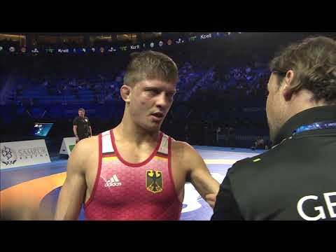 BRONZE GR - 72 kg: M. WIDMAYER (GER) v. A. MNATSAKANIAN (BUL)