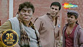 लोटपोट कर देने वाली कॉमेडी सीन्स  | Movie  Khatta Meetha | Rajpal Yadav - Johny Lever - Akshay Kumar