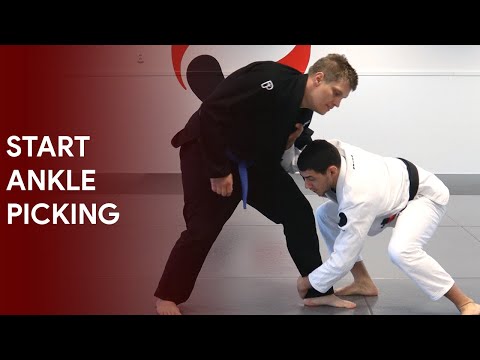 Ankle Pick for BJJ