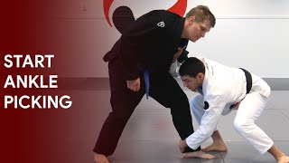 Ankle Pick for BJJ