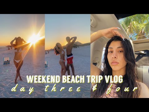 Weekend Beach Trip Vlog Day 3 & 4