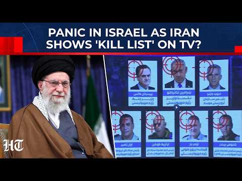 Panic In Israel As Iran Shows 'Kill List' On TV? Khamenei Turns Assassination Tables Before US Meet?