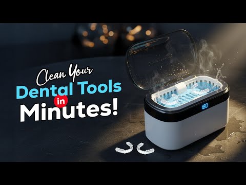 The Easiest Way to Clean Dental Instruments! | Codyson Ultrasonic Cleaner Review