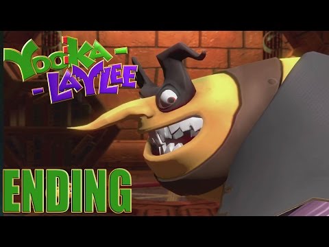 Yooka - Laylee FINAL BOSS & Ending Gameplay Walkthrough Part 24  - 100 % Walkthrough