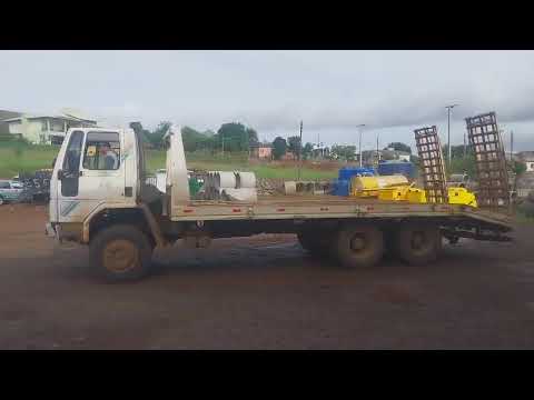 CAMINHÃO PRANCHA FORD CARGO 2422 6X4 ANO: 1994/1995 PLACA FINAL 0 (SC)