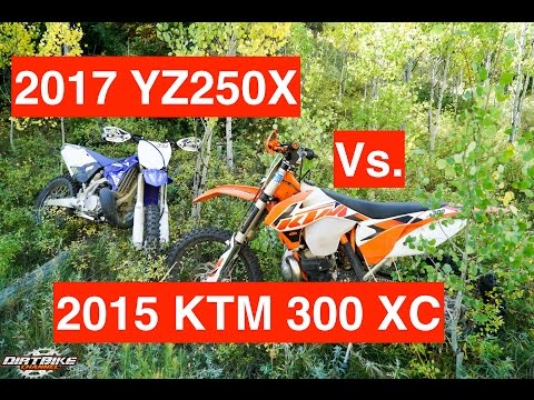 2017 YZ250X Compared to 2015 KTM 300 XC Part 2 - Episode 180