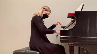 Sextus Miscow - Allegretto Fantasia for Clarinet and Piano | Piano Accompaniment