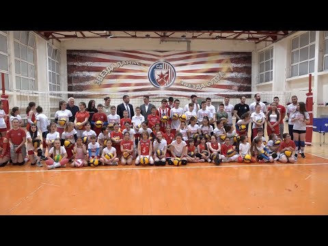 Odbojkaški klub Crvena zvezda pokazni trening Trailer