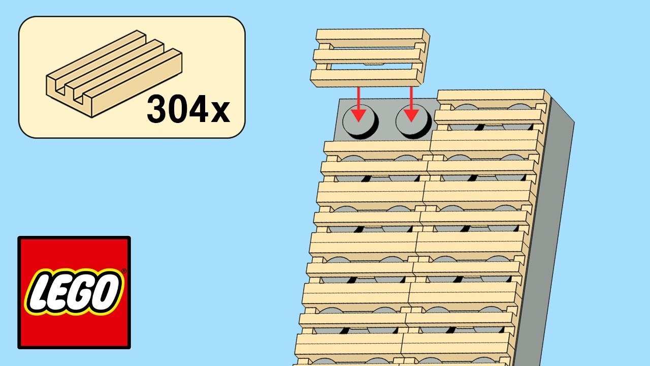 The Most Tedious LEGO Instruction Steps