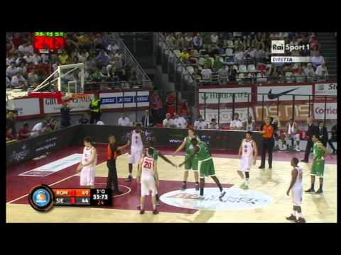 Basket. Semifinale. G4. Virtus Roma - Montepaschi Siena. 2nd half