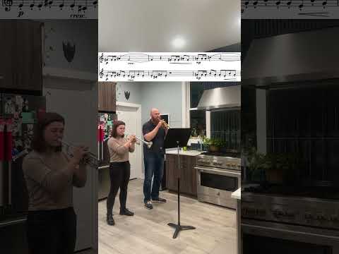 Petr Eben - Duet for two trumpets IV. Segnali 🎺Preston Bailey & Grace O’Connell