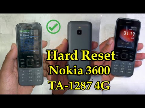 Hard Reset Nokia 6300 TA-1287 4G 100%