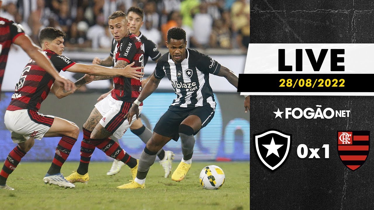 LIVE | Pós-jogo de Botafogo x Flamengo e a análise do clássico no Nilton Santos
