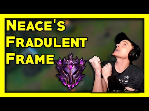 NEVER About Skill. Always about Dishonesty and Deceit - Neace's Fraudulent Frame.
