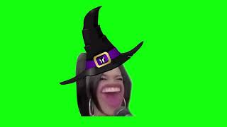 Cardi B Witch Laugh Green Screen Meme