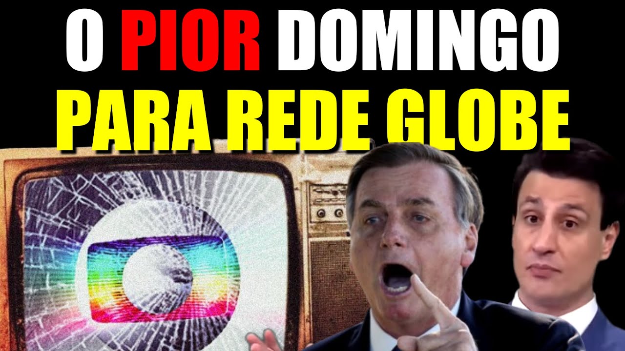 VEJA! O PIOR DOMINGO DA REDE GLOBE