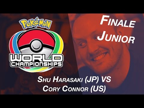 CHAMPIONNAT DU MONDE POKEMON 2016 : Finale VGC Junior - Shu Harasaki (JP) VS Cory Connor (US)