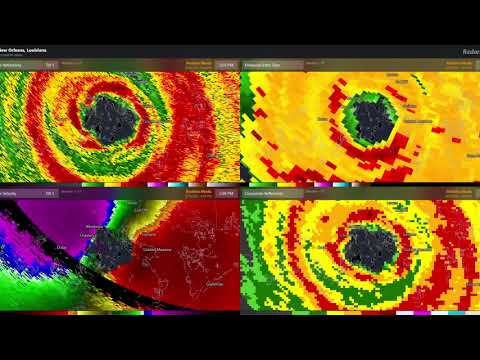 2021-08-29 Eye & Eyewall of Hurricane Ida