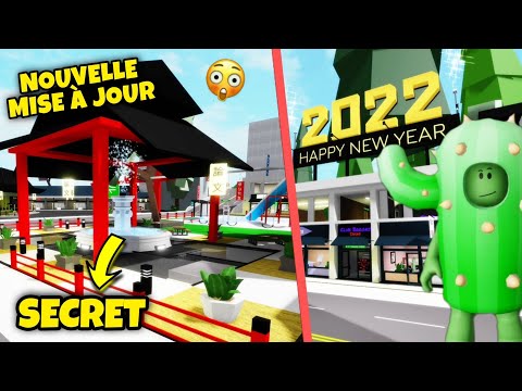 CACTUS DÉCOUVRE LE BROOKHAVEN 2022 (MISE À JOUR + SECRET) ! ROBLOX - BROOKHAVEN RP