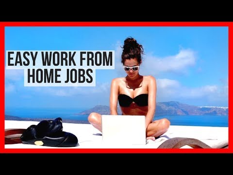 5 Easy Work From Home Jobs | Make Money Working At Home 2017 Video