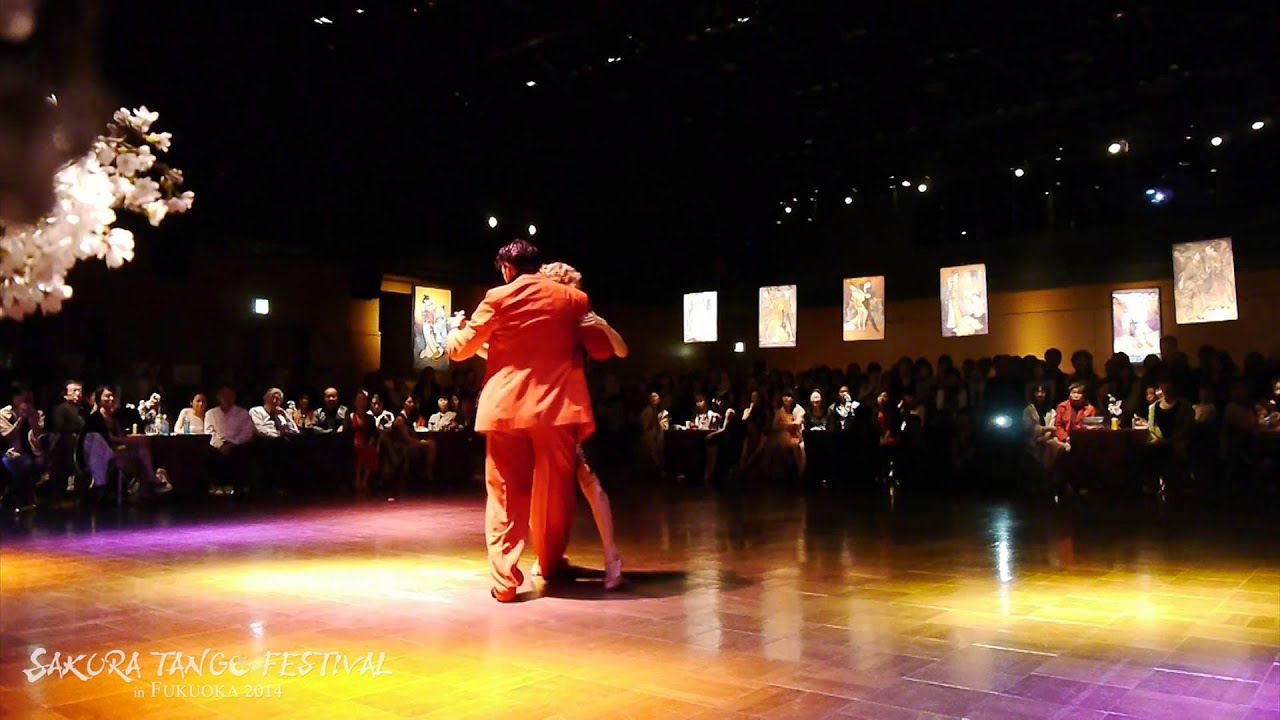 Luis Ramirez & Analia Carreño - Sakura Tango Festival 2014 in Fukuoka