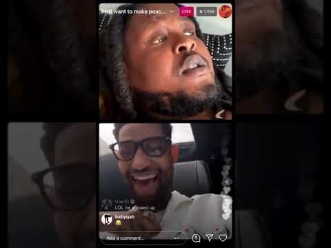 PnB Rock Beefs With South Side Cheiff On Live