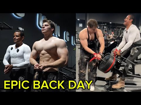 BACK DAY WITH AXEL !!!
