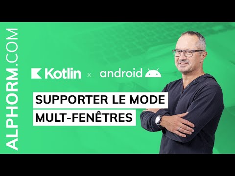Comment activer le mode multifenêtre sous Android Studio Tuto Video