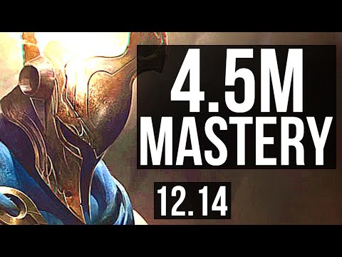PANTHEON vs AZIR (MID) | 4.5M mastery, 5/0/3, 900+ games | KR Diamond | 12.14