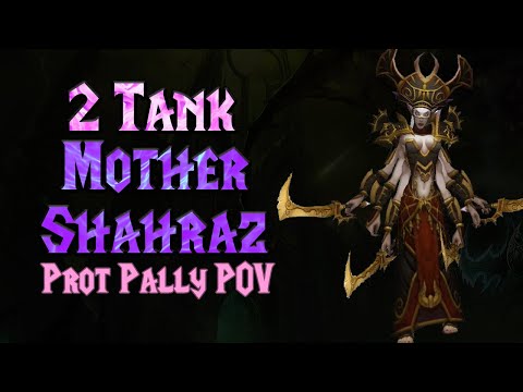 2 Tank Mother Shahraz Prot Paladin OT POV - TBC Classic