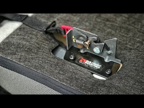 2017-2019 F250 Rear Seat Fold Down - BuiltRight Industries Release Install