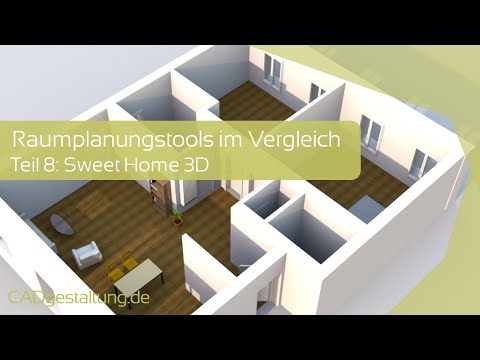 Sweet Home 3D tested for you (3D room planner comparison, part 8)